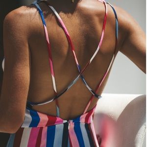 Vici ELECTRA STRIPED JUMPSUIT